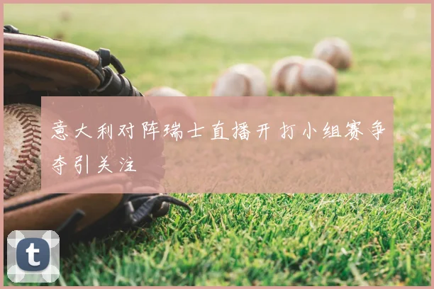 意大利对阵瑞士直播开打小组赛争夺引关注